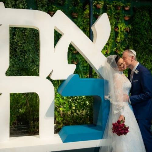 Casamento judaico: Mayra e Carlos Alberto
