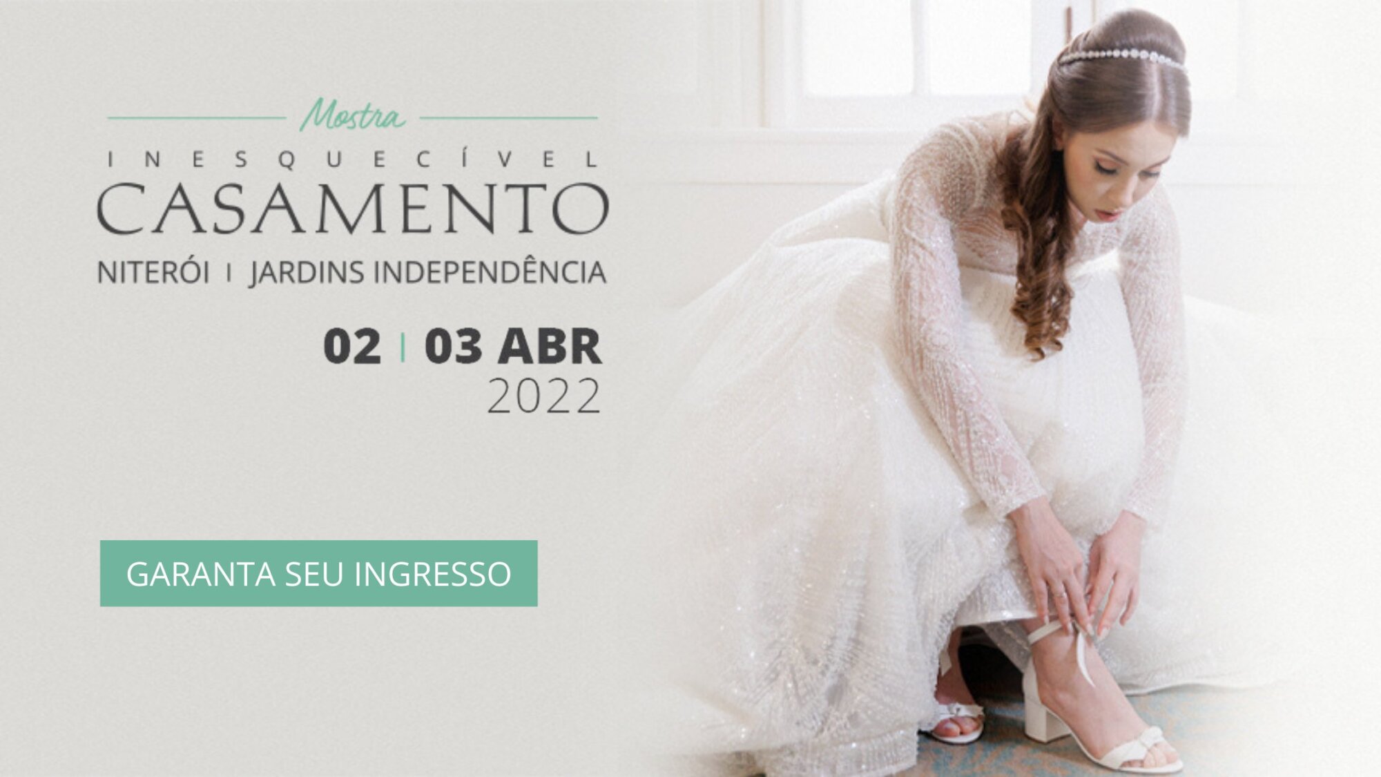 Mostra Inesquecível Casamento Niterói 2022 - Gatanta seu ingresso