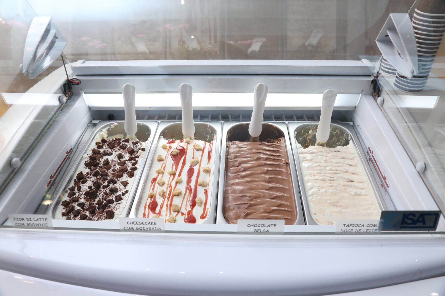palazzo gelato: sorvete saboares