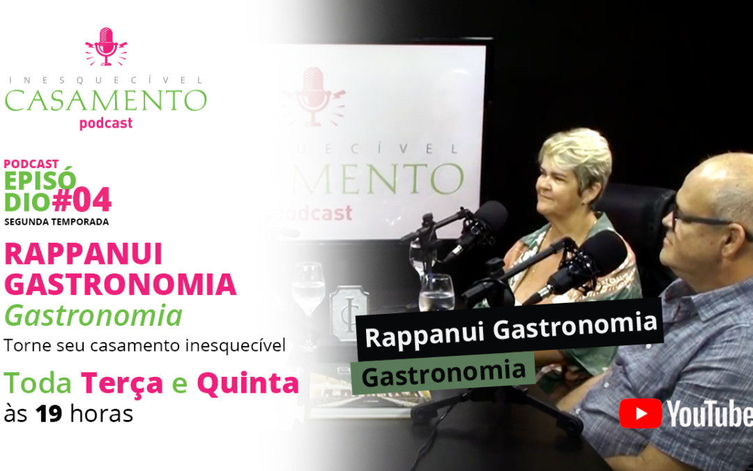 Um podcast IC: Rappanui Gastronomia com Margareth Rocha e Ricardo Pires