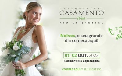Cerimonialistas preparam novidades para as noivas na Inesquecível Casamento Week Rio