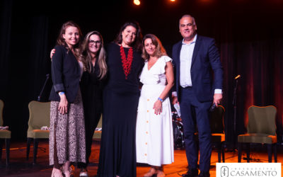 Mesa redonda: A decoração do casamento na serra