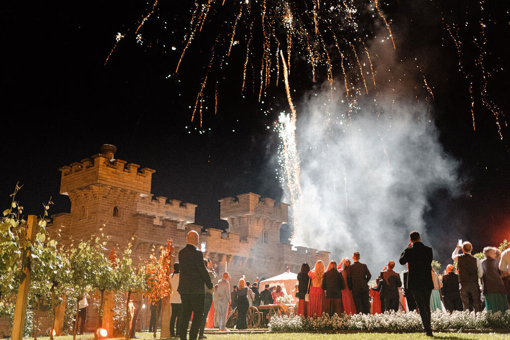 Decoração para casamento: fogos de artifício - Foto Rafael Fontana