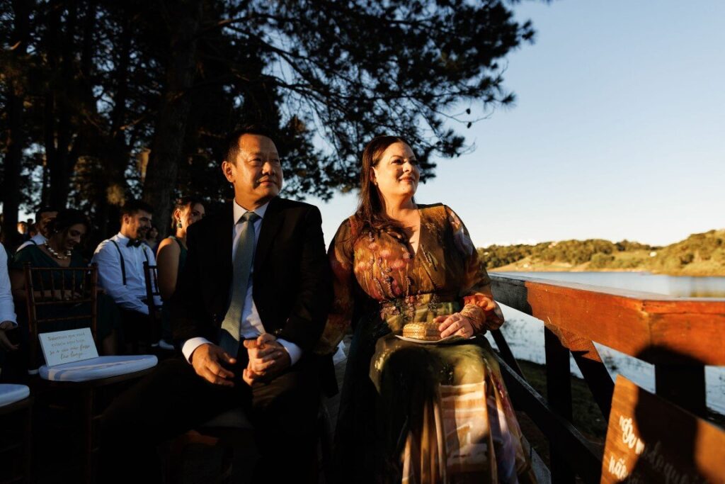 Casamento ao ar livre: pais da noiva - Foto Nina Vilas Boas