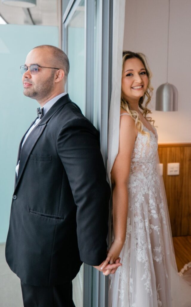 Casamento rústico-chique: first look - Foto Bruno Soares e Karina Martini 