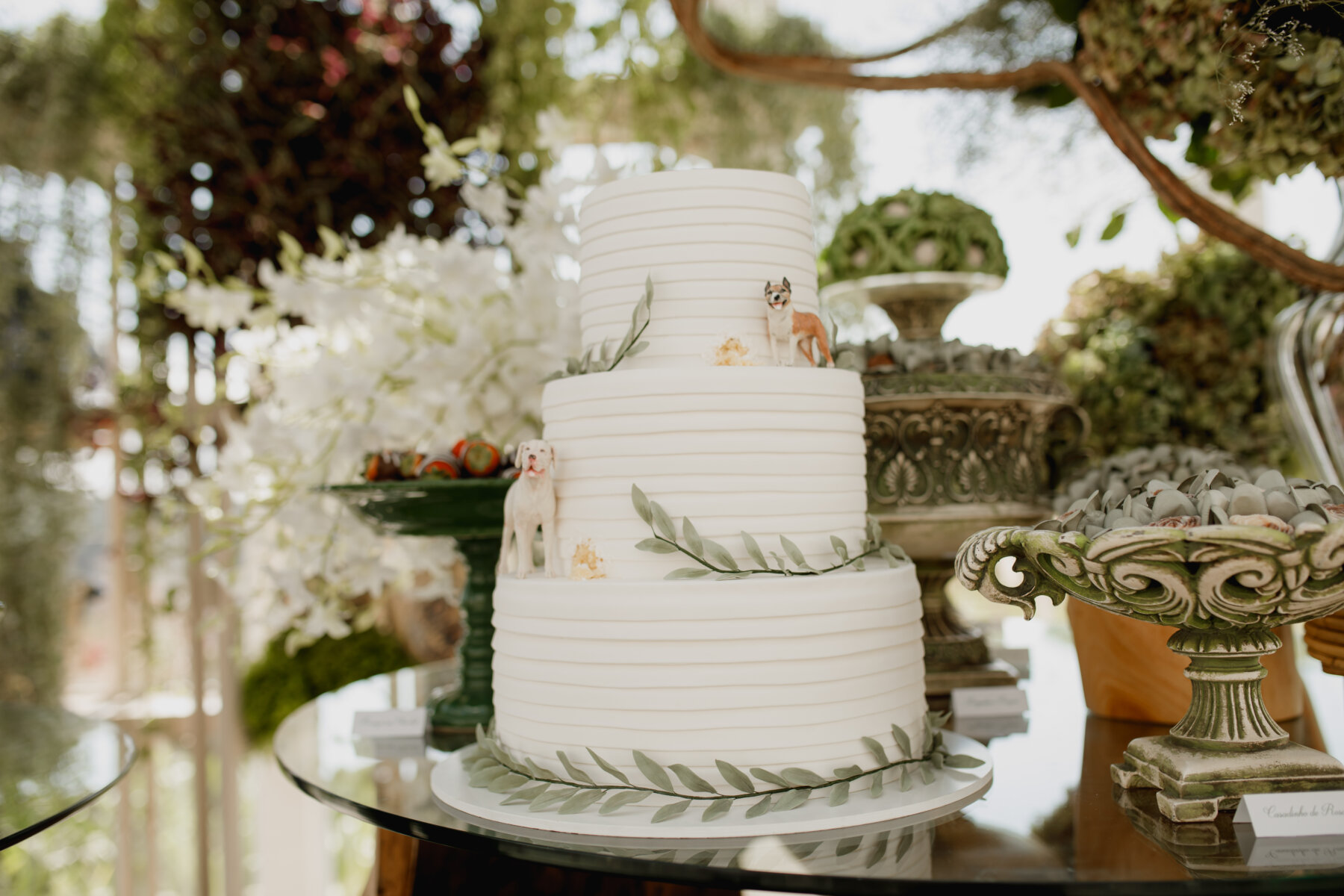 bolo personalizado casamento inspiração 