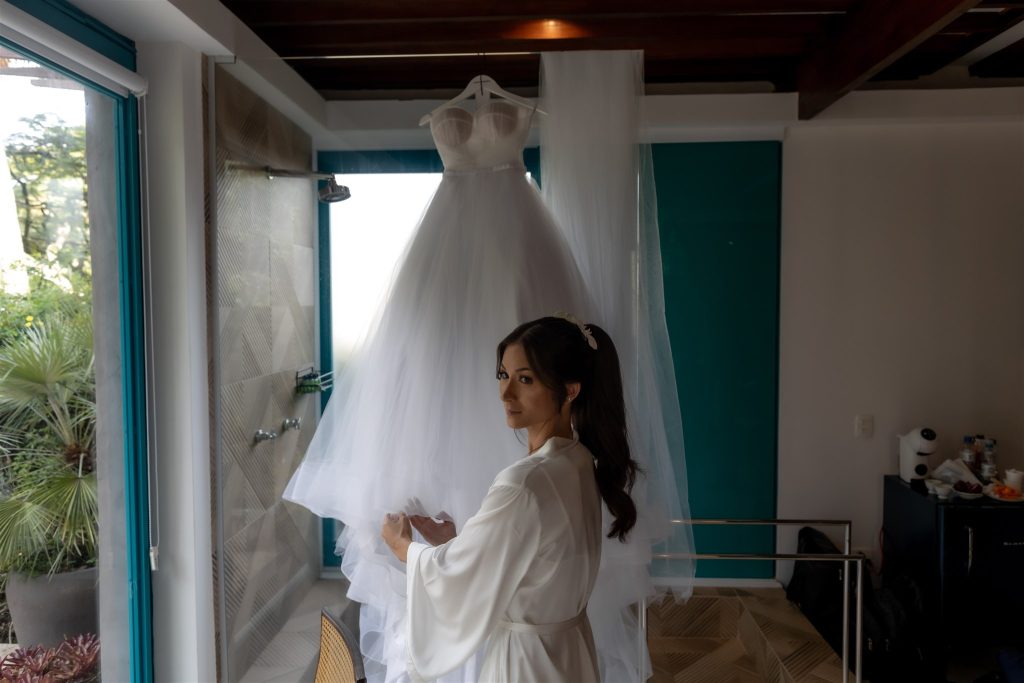 Casamento ao ar livre: making of da noiva - Foto Julio Casanova