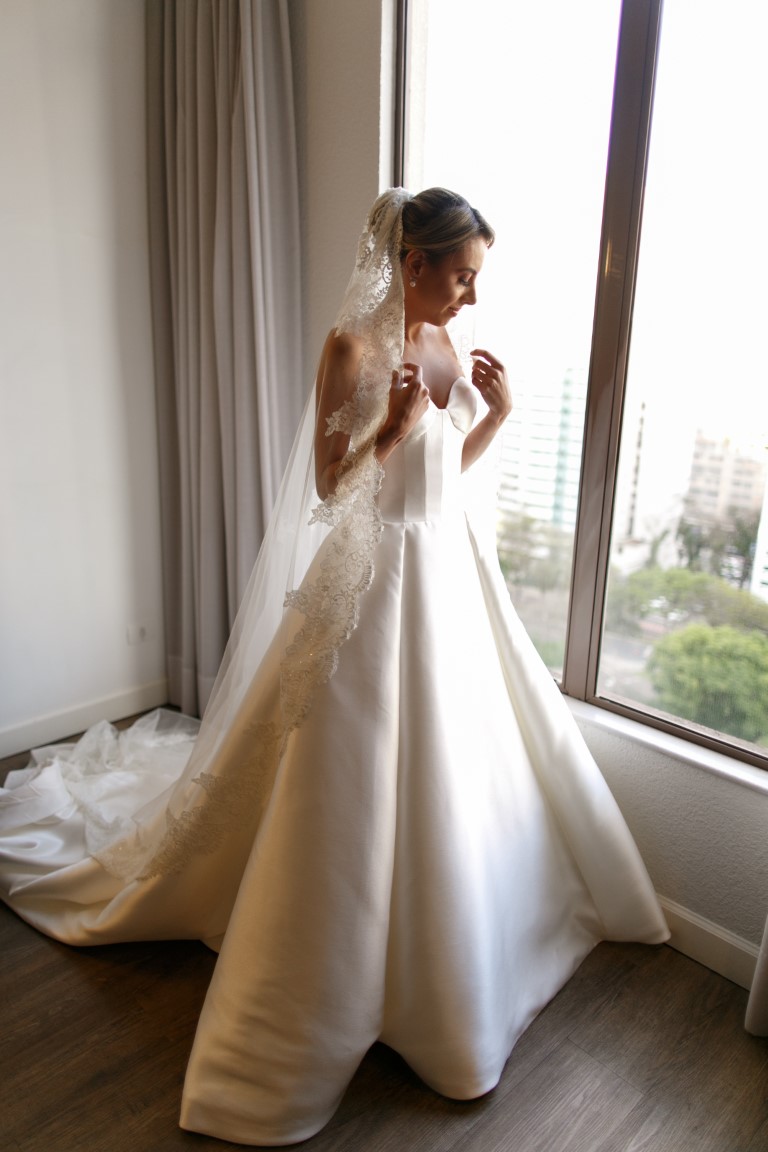 Casamento romântico: vestido da noiva - Foto Cheng NV 