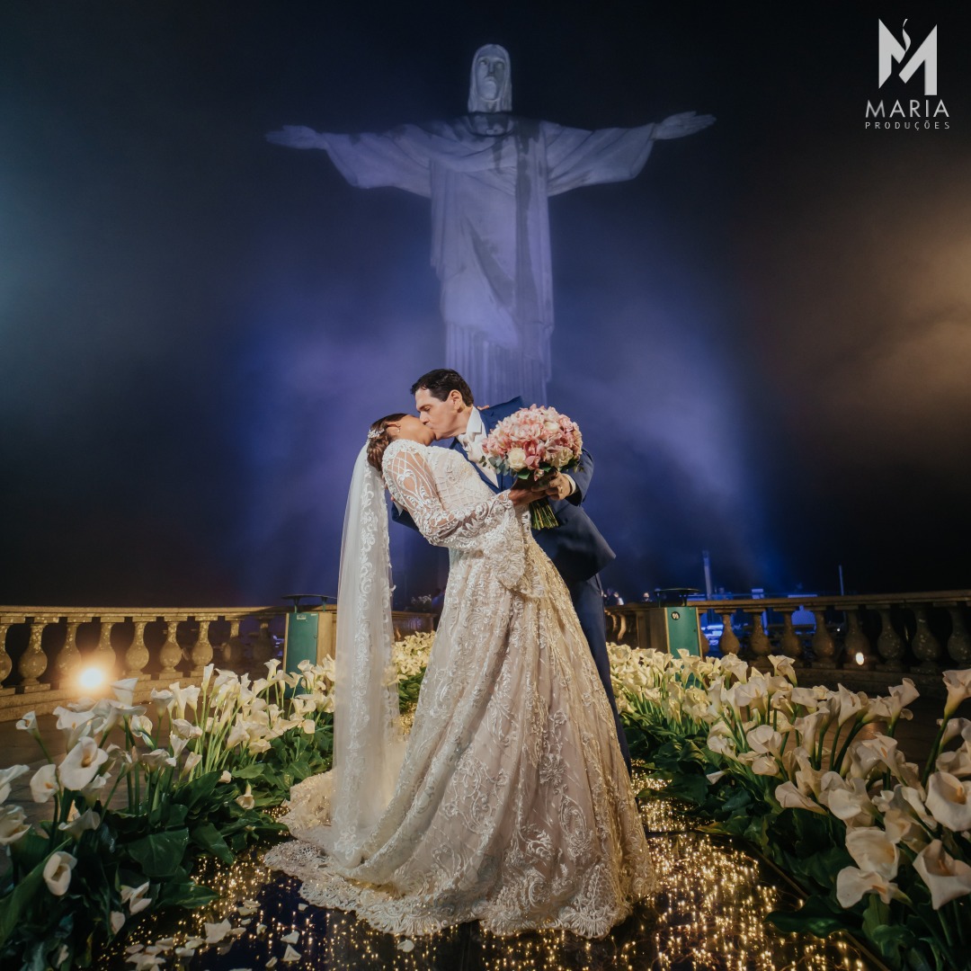 Casamento no Cristo Redentor; Maria Produções 