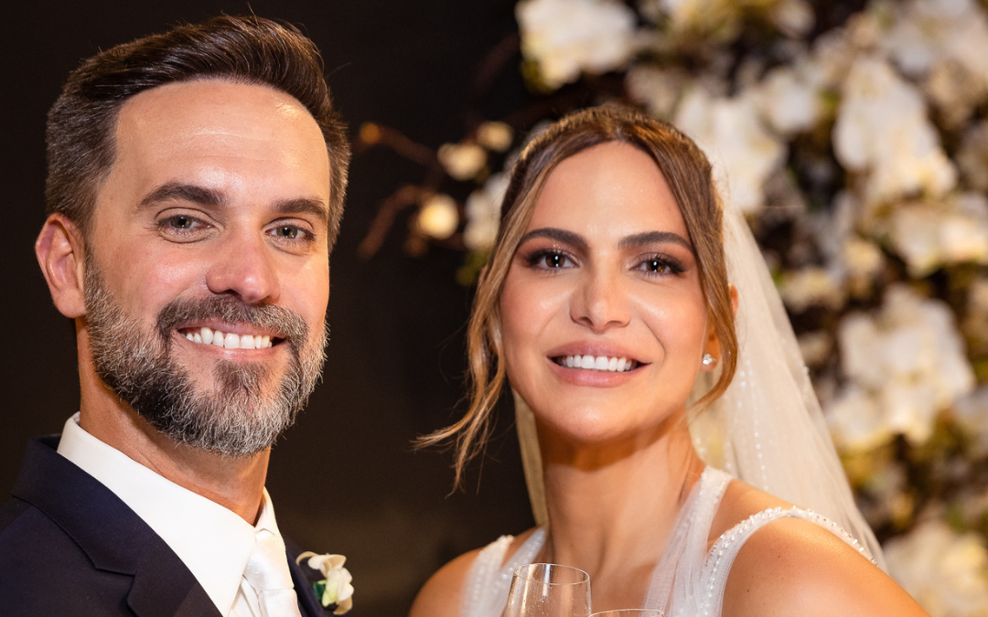 Casamento contemporâneo: Carol Sampaio e Frederico Xavier