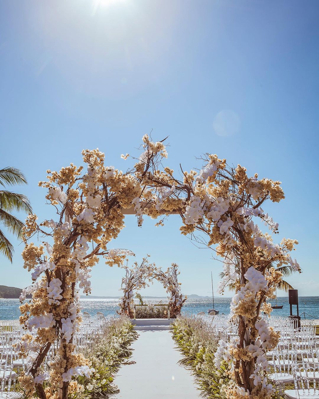 Casamento na praia | Cerimonial Raquel Abdu | Foto: Rodolfo Santos Fotografia
