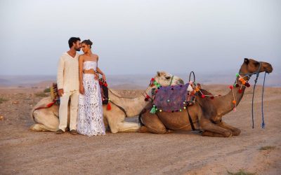 Cerimônia de luxo em Marrakech: veja os detalhes do casamento de Stephanie Garcia e de Eduardo Petrelli no Marrocos