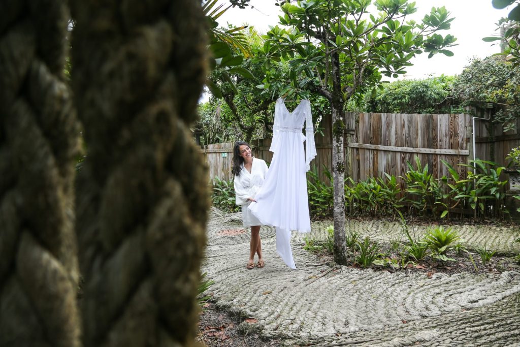 Casamento na praia: vestido da noiva - Fotos Namester