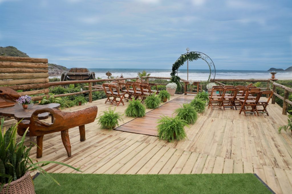 Casamento na praia: decoração da cerimônia - Fotos Namester