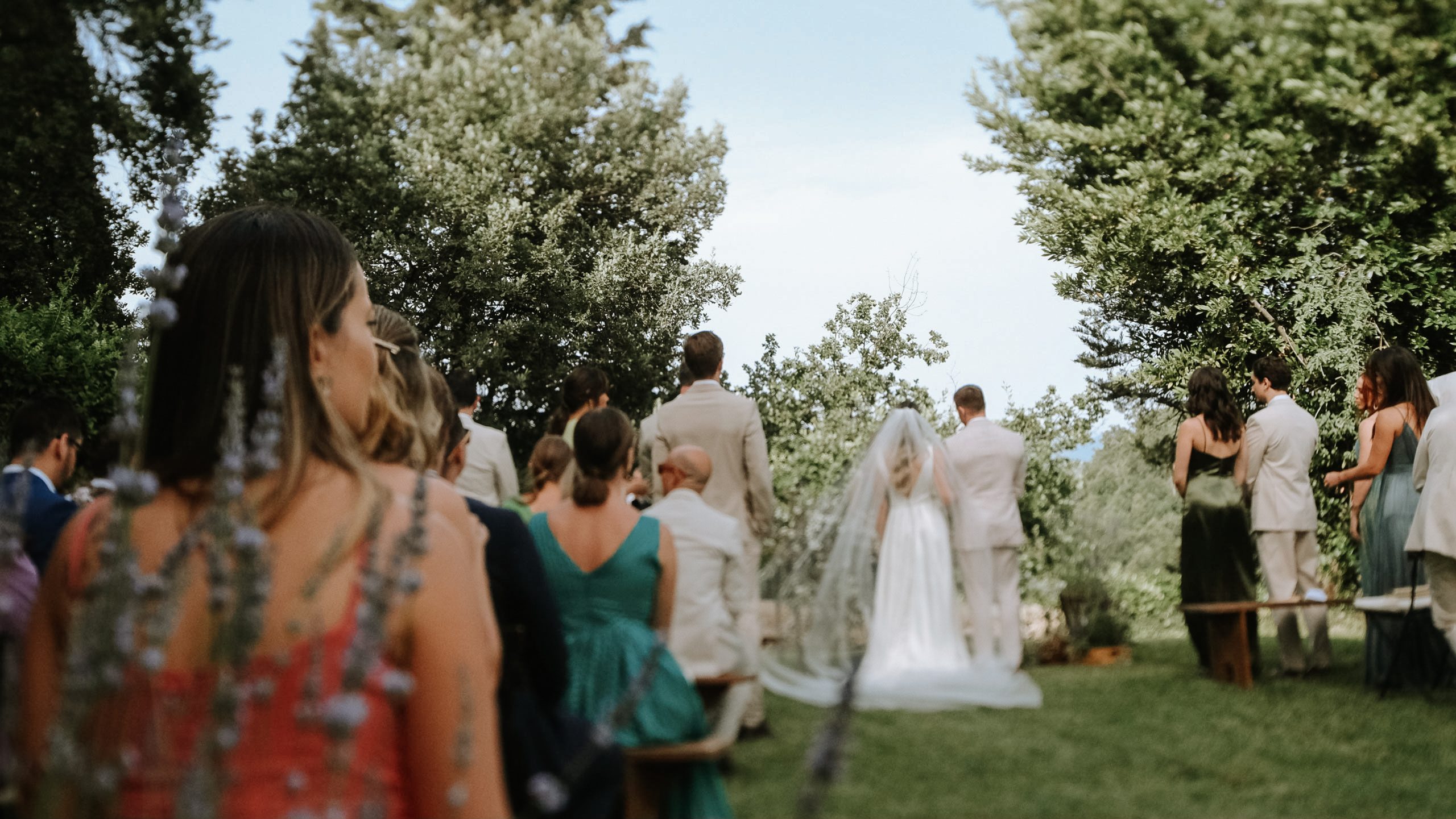 Cerimônia de casamento ao ar livre na Itália | Foto Alms