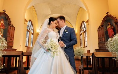 Casamento clássico: Jessica e Sergio