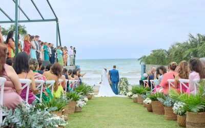 Casamento na praia: Victória e Diogo