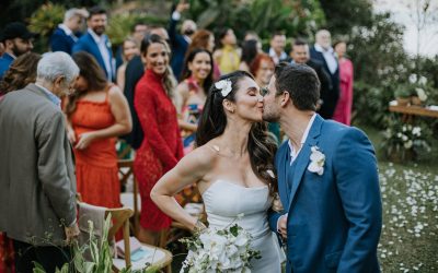 Casamento ao ar livre: Letycia e Diego