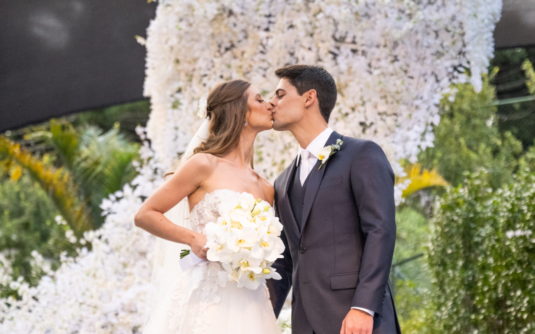 Casamento romântico: Natália Oliveira e Eduardo