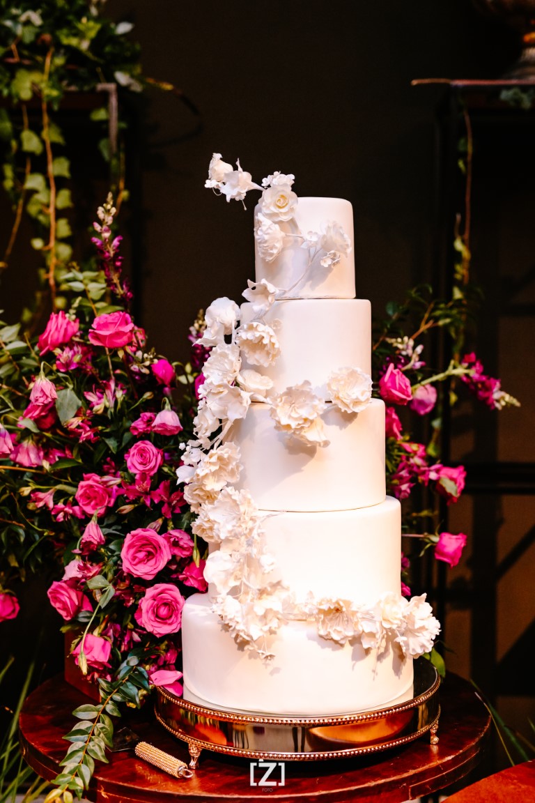 Casamento clássico: bolo do casamento - Foto Zoompics