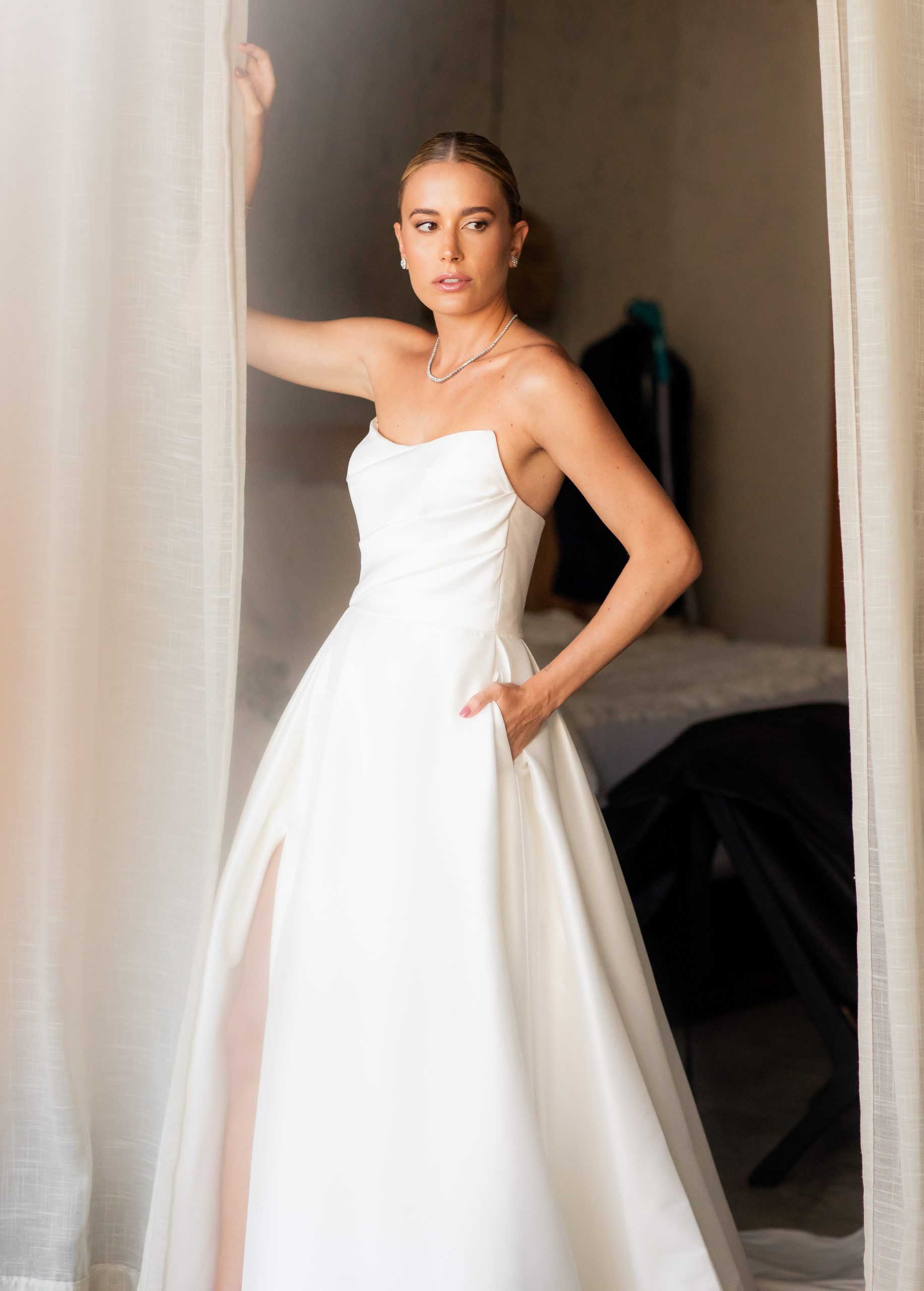 Vestido de noiva estilo clássico e sofisticado | Foto: Rodrigo Sack