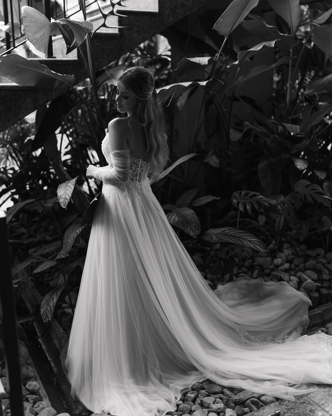 Vestido de noiva de Juliana Scherer | Foto: Yoshio Yoneoka