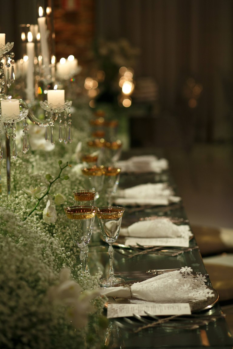 Detalhes da mesa dos noivos - Fotos Adalberto Rodrigues   