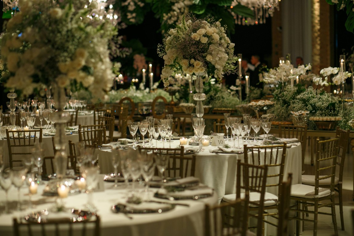 Casamento clássico: mesa dos convidados - Fotos Adalberto Rodrigues   