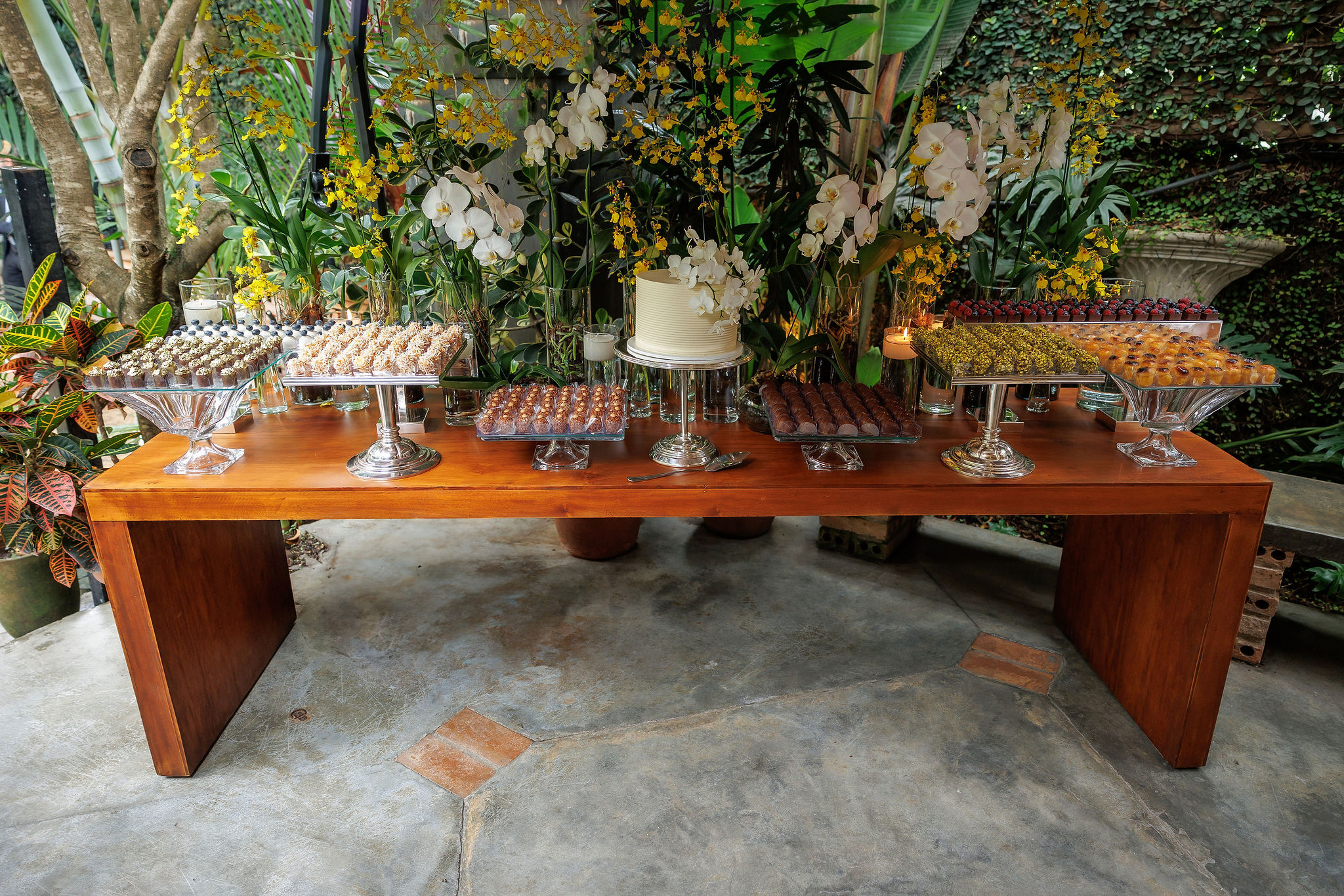 Mini wedding: mesa do bolo - Foto ProPhotos