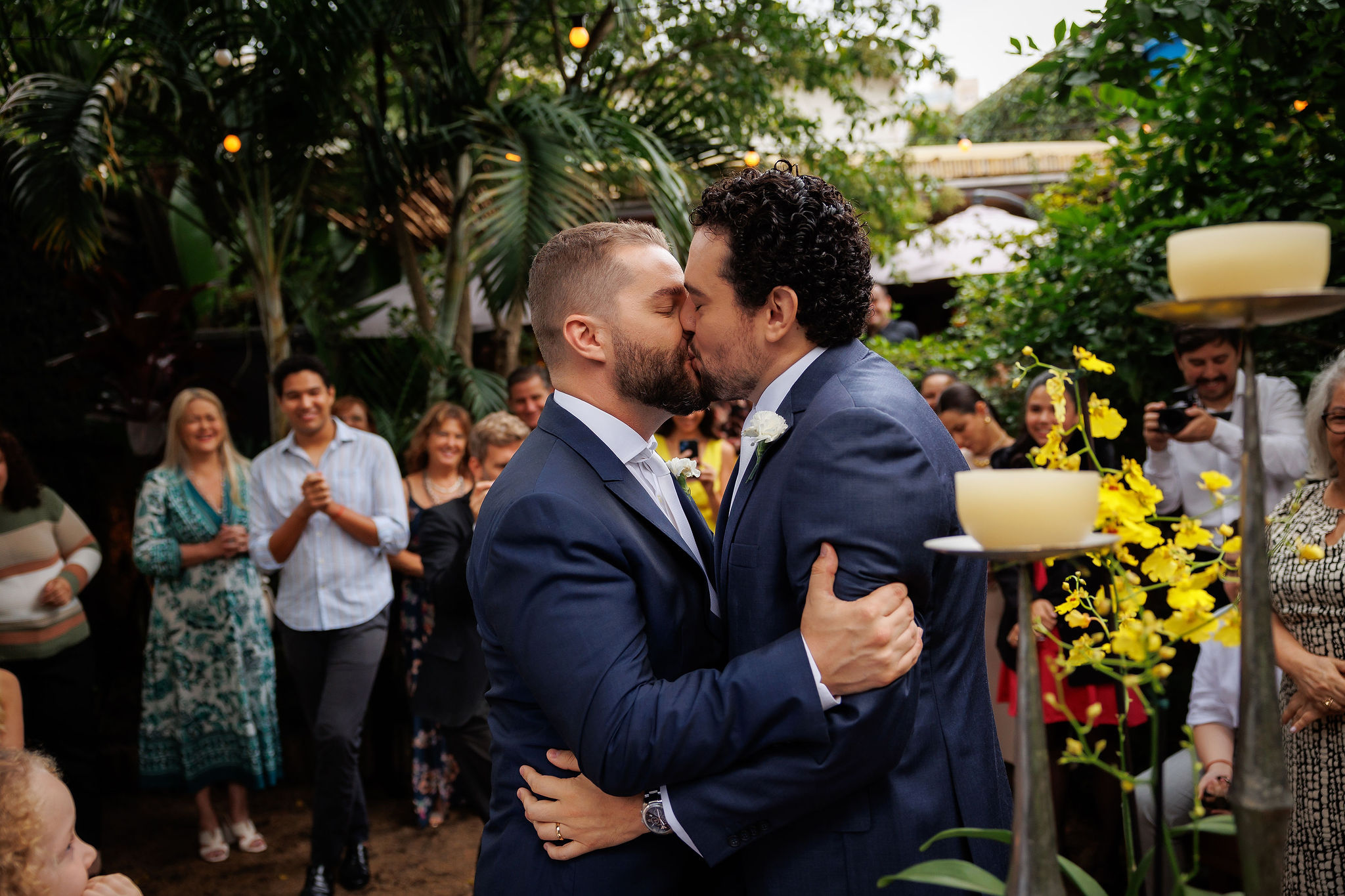 Beijo dos noivos - Foto ProPhotos
