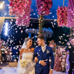 Casamento no Refúgio do Estaleiro em Santa Catarina: Decoração em tons de rosa, branco e azul realça estilo romântico | Fotos Mayckon Santos