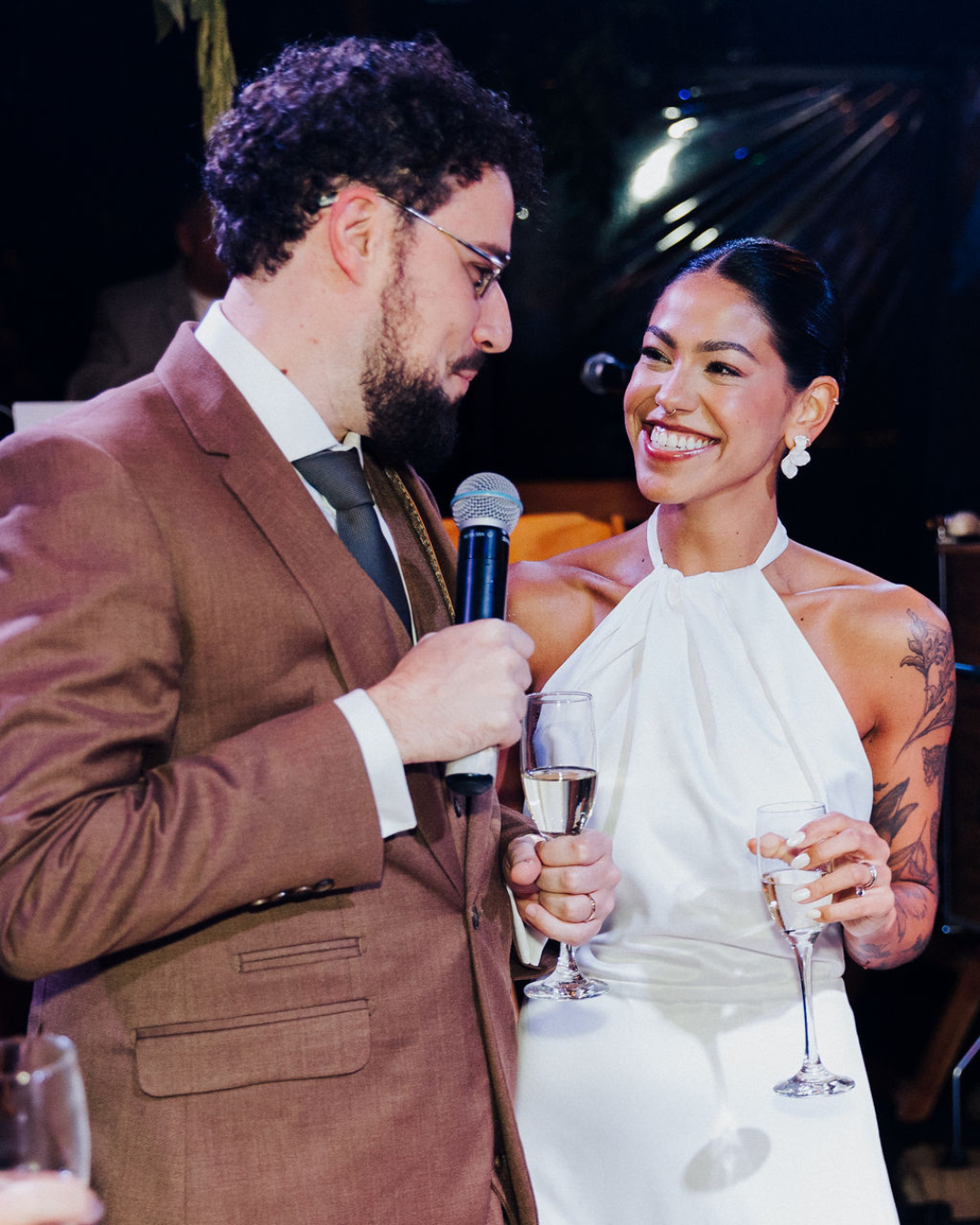Agradecimento dos noivos | Foto Rodrigo e Alyne Moro