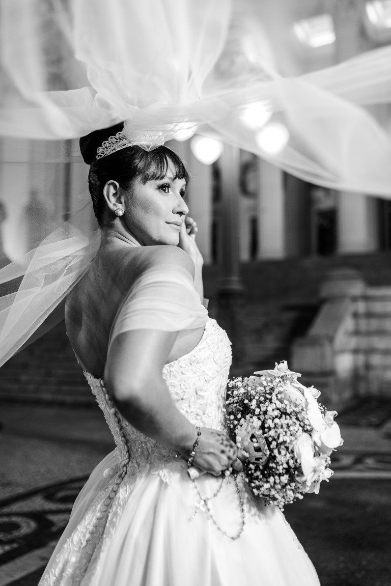 Casamento clássico: véu da noiva - Fotos Rodrigo Barionovo e Dois Focus Fotografia