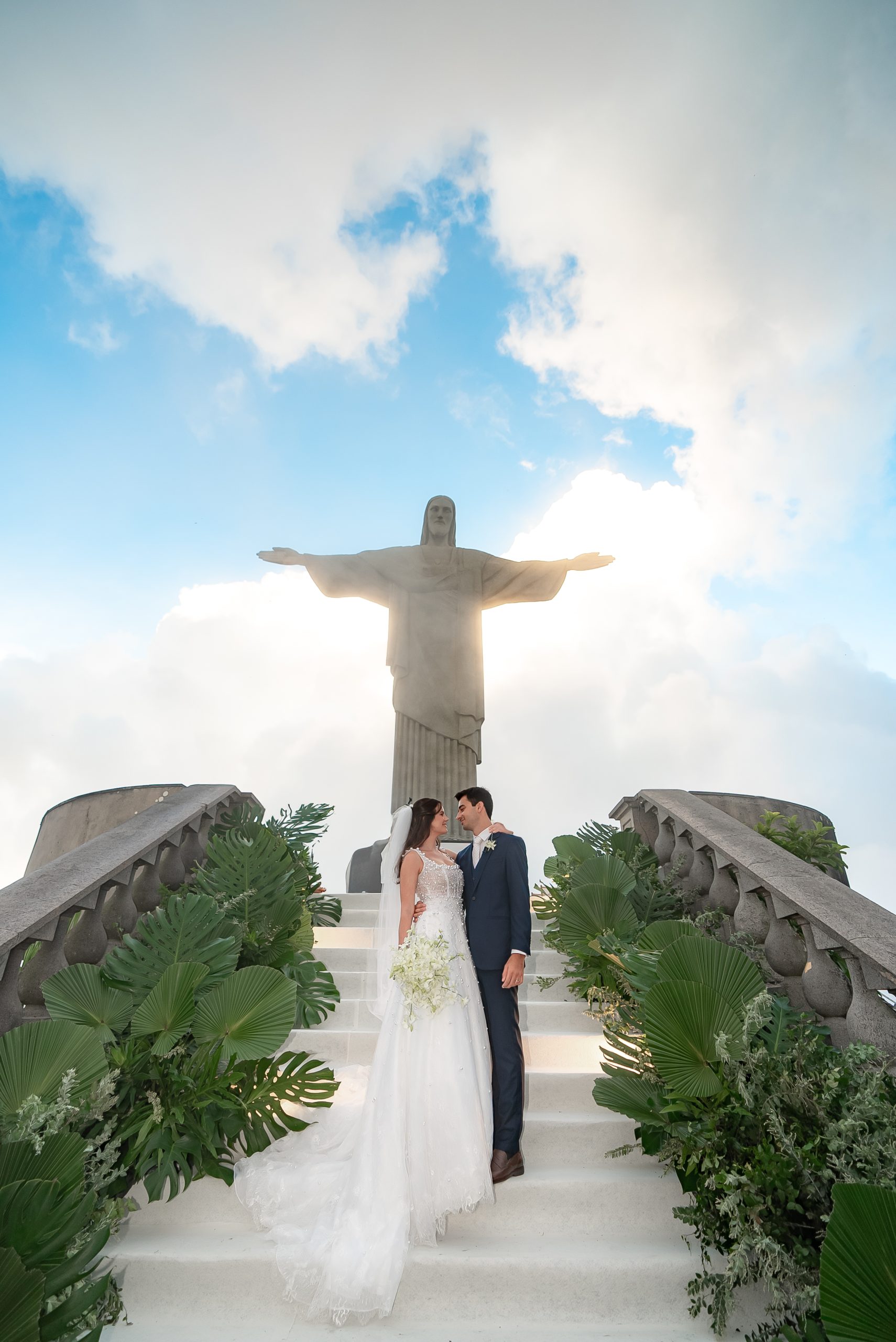 Casamento Martha e Renzo no Cristo Redentor | Foto: Jour Béni Fotografia
