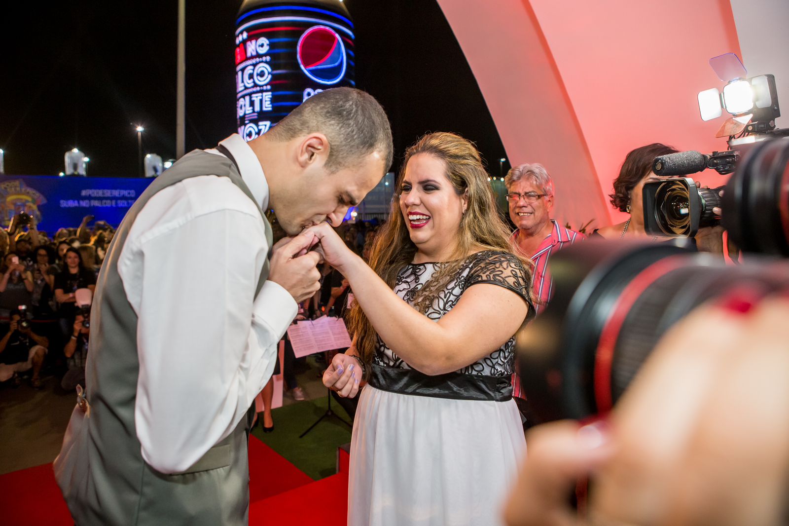 Cerimônia de casamento na capela no Rock in Rio | Foto: Arquivo pessoal