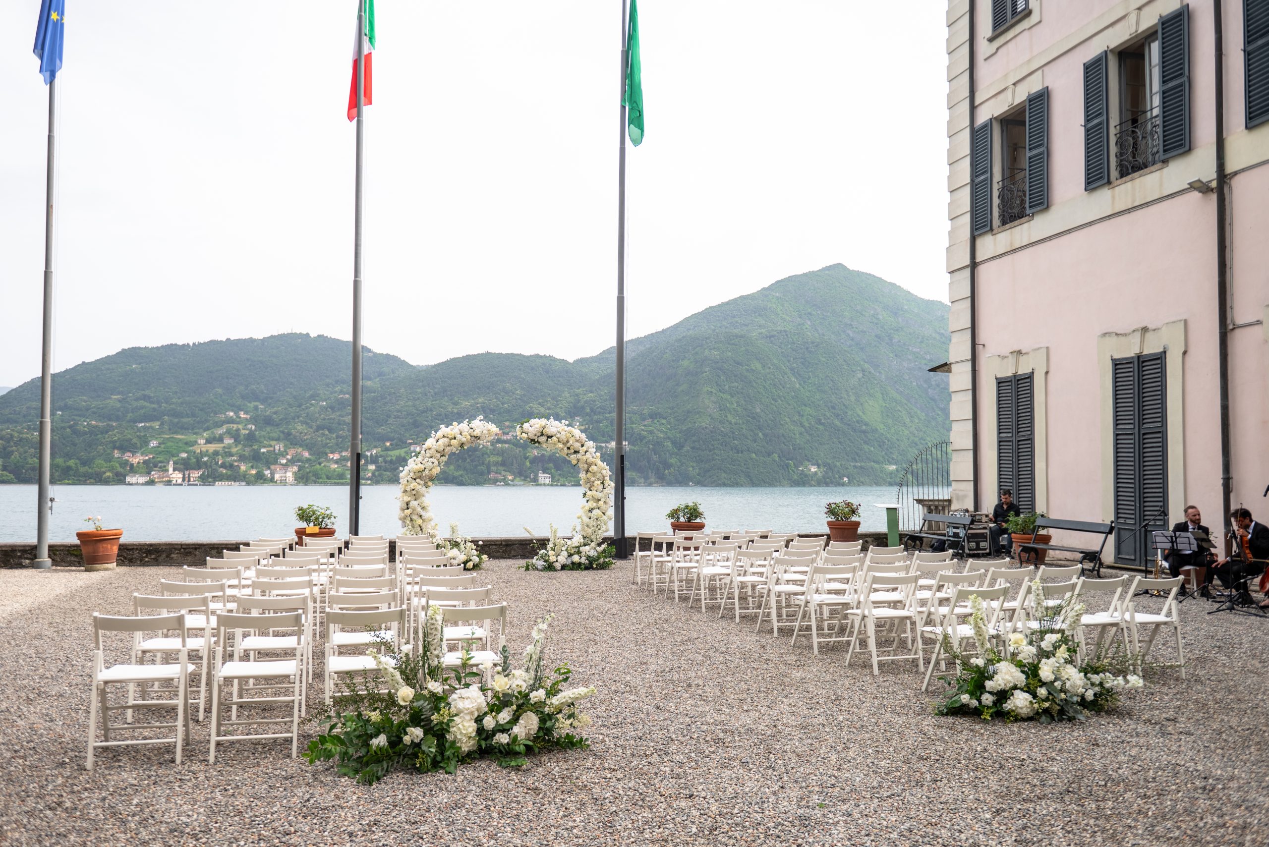 Decoração destination wedding Lago di Como | foto Pietro Kerkhoff