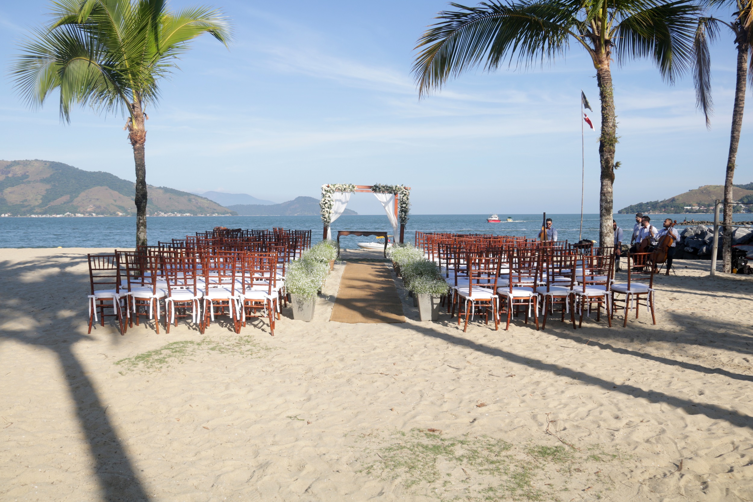 Casamento pé na areia | Foto: Acervo pessoal Portobello Resort & Safári