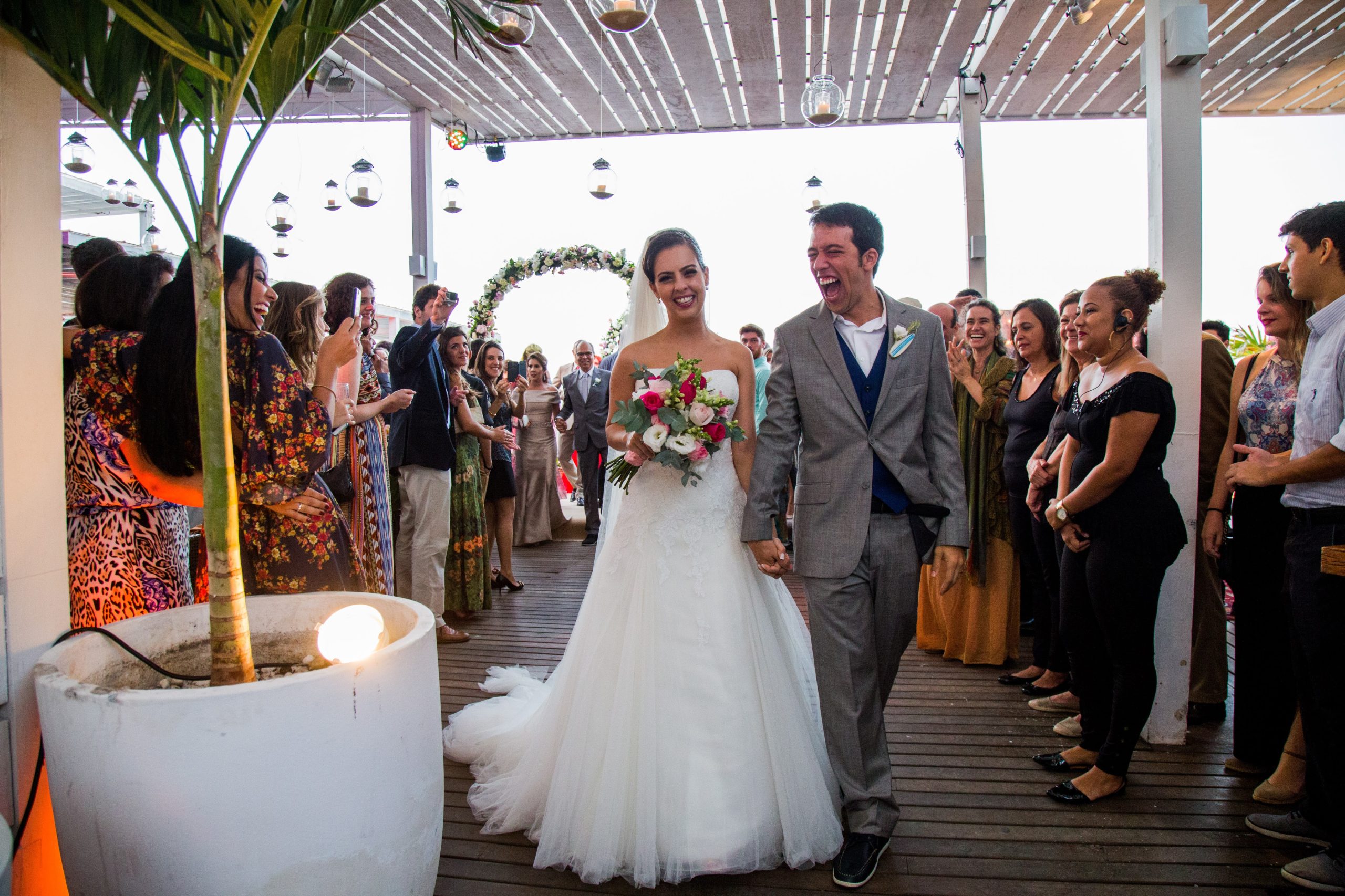 Casamento no Silk Beach Club | Foto: Acervo pessoal 