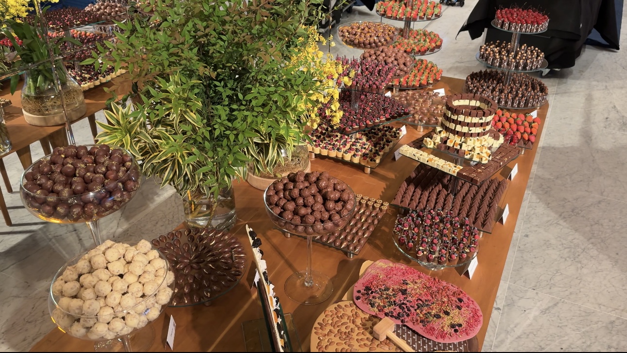 Mesa do Atelier Belas Trufas no IC Week Porto Alegre | Foto: Acervo pessoal 