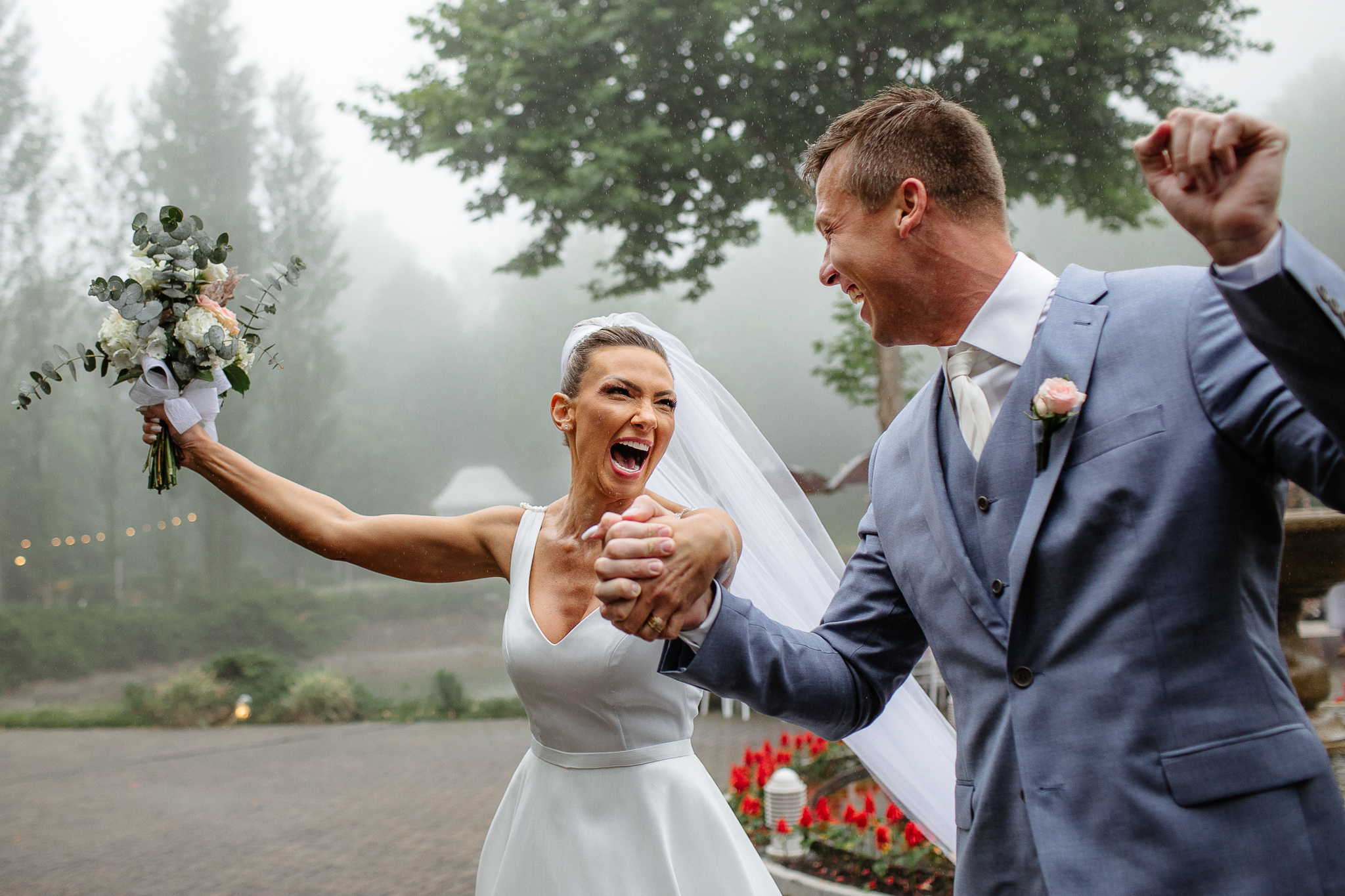 Casamento na chuva | Foto: Renan Radici Fotografia