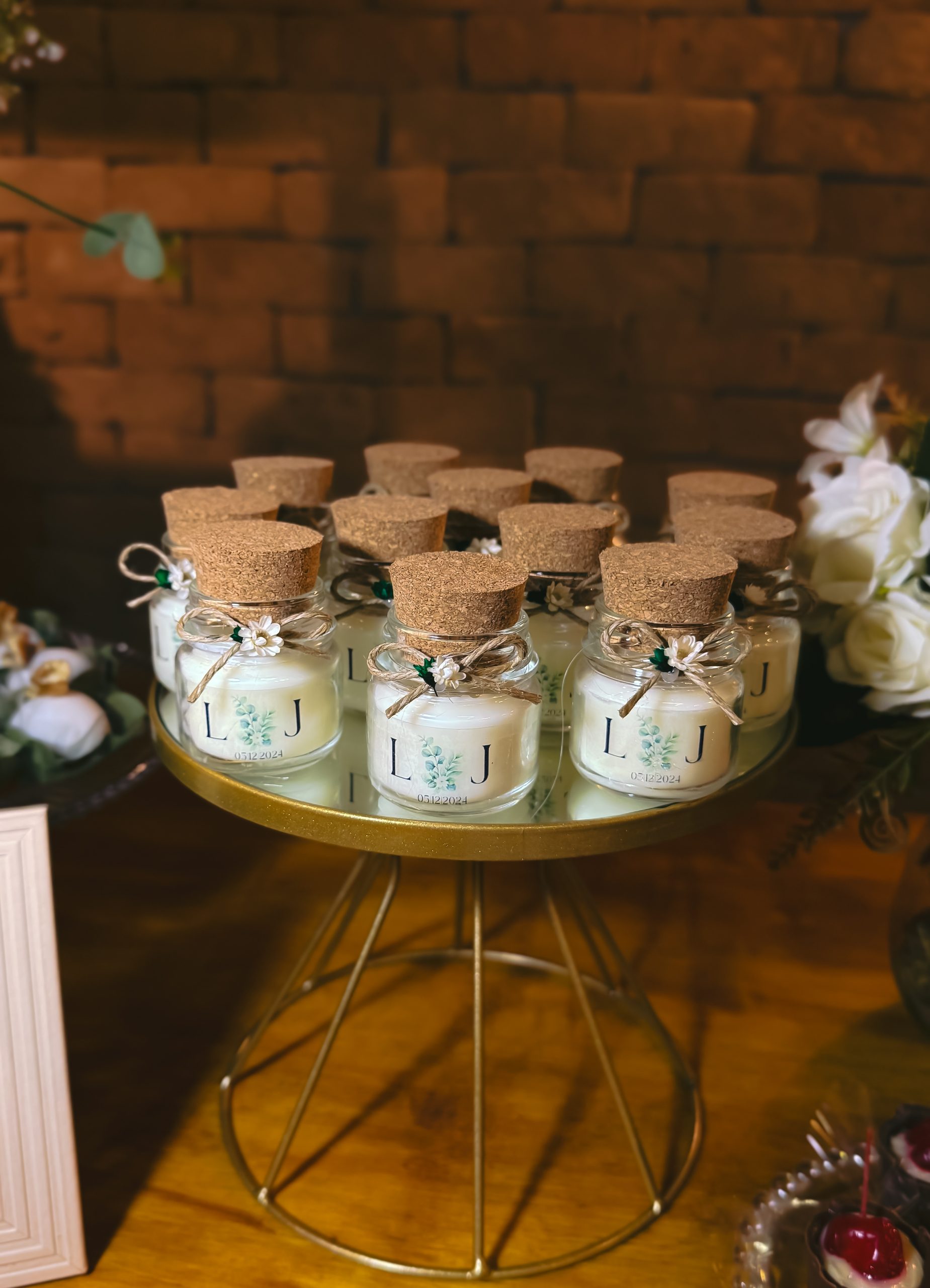 Velas aromáticas | Foto: Acervo pessoal Anateliê personalizados 