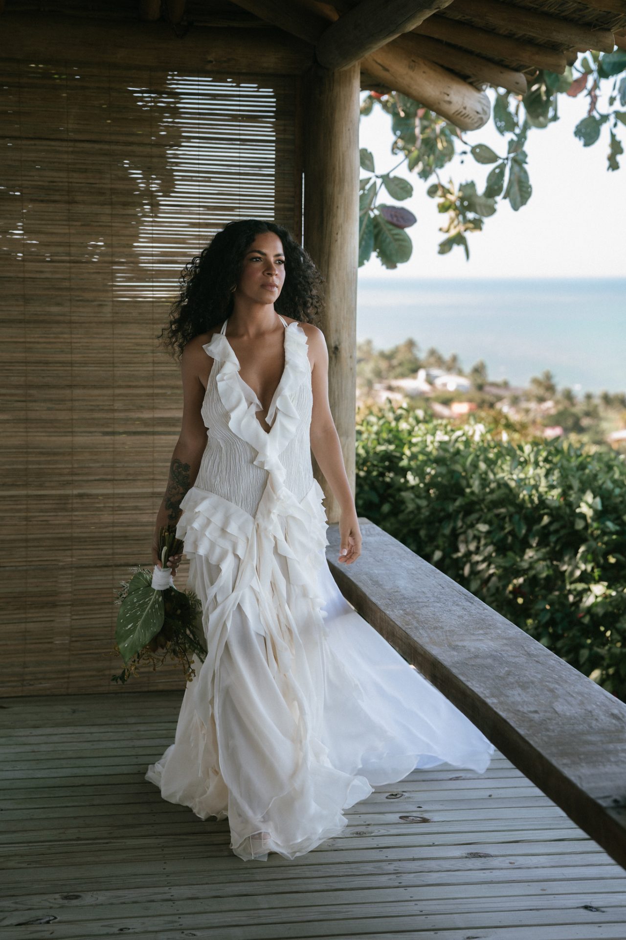 Vestido por Morena Andrade | Foto: acervo da marca