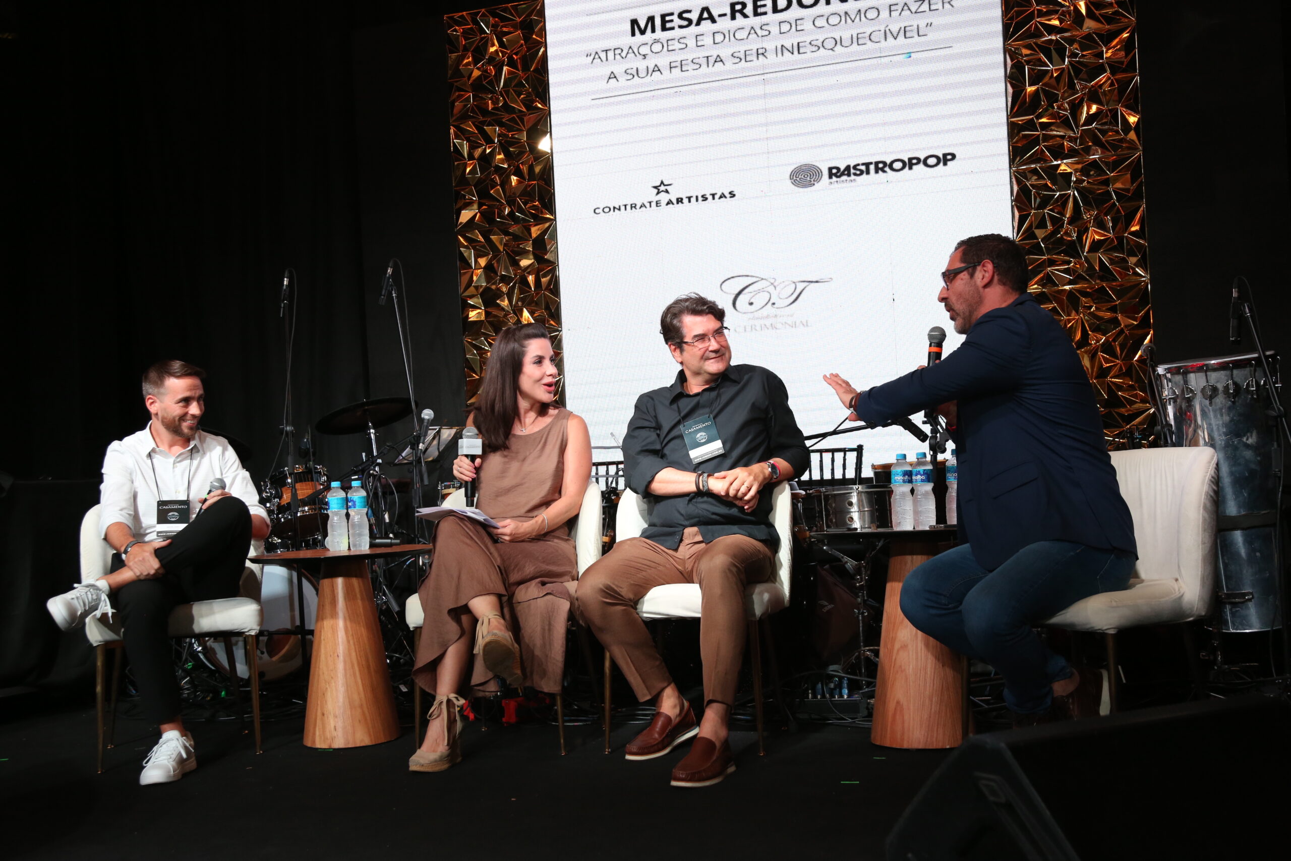 Mesa-redonda com Michel Kneit, Claudio Tironi e Otavio Taw | Foto: AS+ Foto e Filme