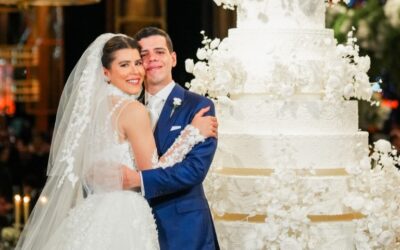 Casamento moderno, elegante e inovador, com assinatura de Valeria Leão Bittar