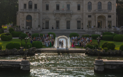Destination Wedding na Itália: A cerimônia de Luana e Thulio sobre o Lago Di Como