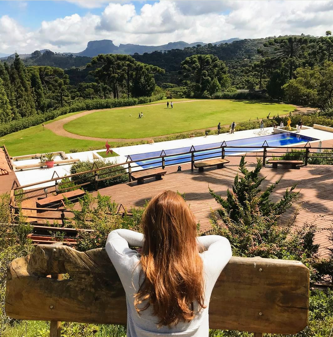 Área da piscina | Foto: acervo local