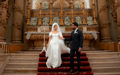 Um casamento de realeza: A cerimônia de Alianne e Rodolfo
