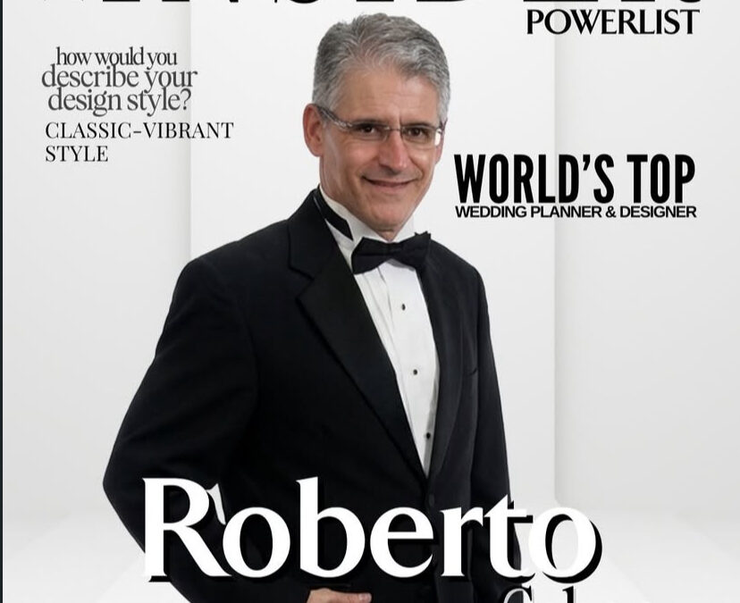 Reconhecimento internacional: Roberto Cohen integra a lista dos 100 melhores wedding planners do mundo