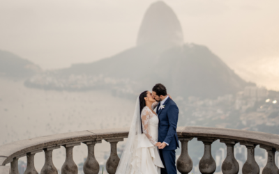 A vista da cerimônia: Piera e Pedro se casam no Santuário Arquidiocesano Cristo Redentor