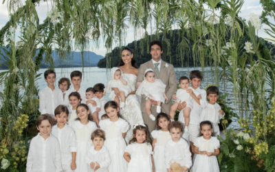 Um paraíso em  Angra dos Reis (RJ) foi palco do casamento de Saide Mattar e Alceu Vasone